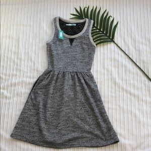 heather gray dress